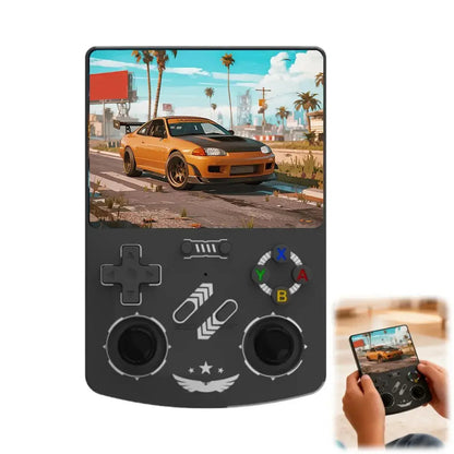 Retro R40XX Handheld with 4.2 Inch Eye Protection HD IPS Screen, 18400+ Games, Built-in Wi-Fi
