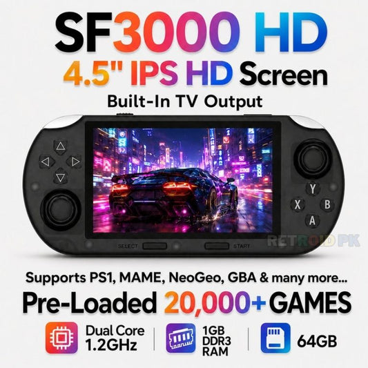 SF3000 HD retro handheld console in Pakistan