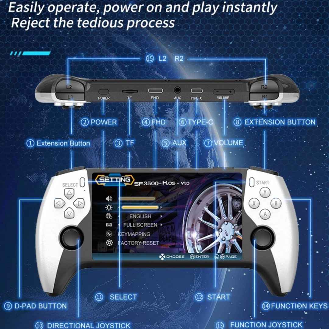 SF3500 portable game console Pakistan