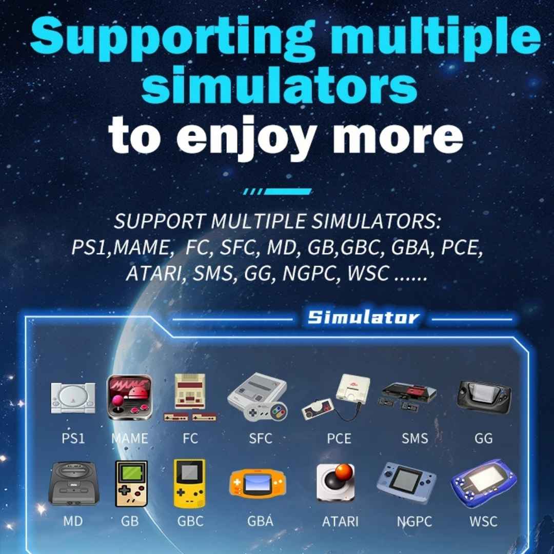 SF3500 Plus handheld with TV output