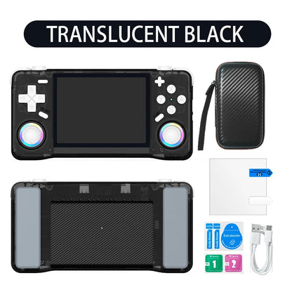 Retro Super Handheld with 3.5 Inch Eye Protection HD IPS Screen, 18500+ Games, Built-in Wi-Fi & Vibration with Protection Case