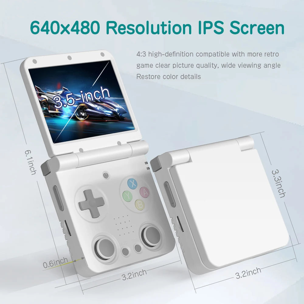Miyoo Flip V2 3.5 inch IPS retro handheld