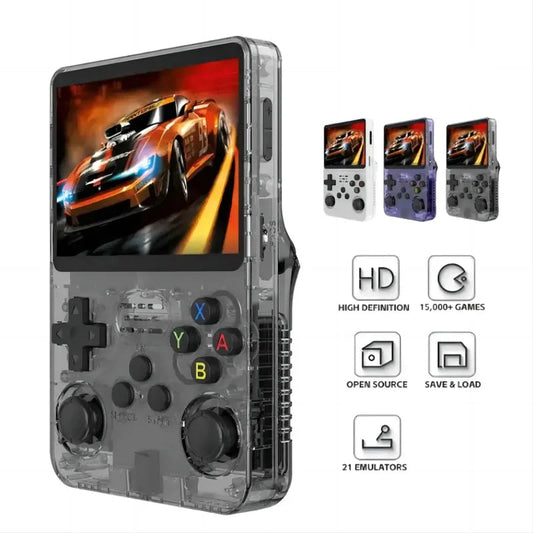 Retro Pocket Handheld Console with 3.5Inch IPS Screen, 15000+ Games