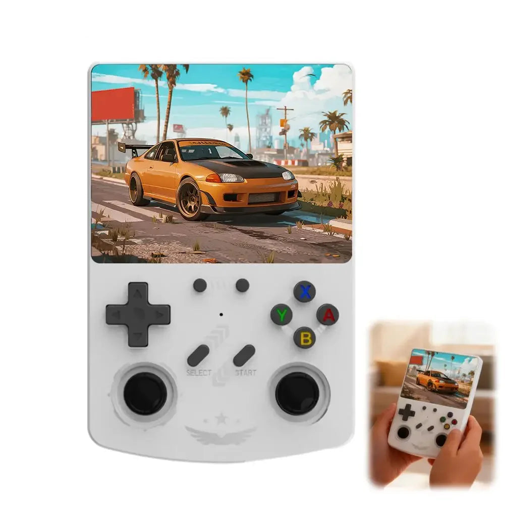 Retro R40XX Handheld with 4.2 Inch Eye Protection HD IPS Screen, 18400+ Games, Built-in Wi-Fi