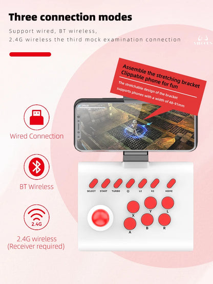 Wireless fighting stick for mobile games