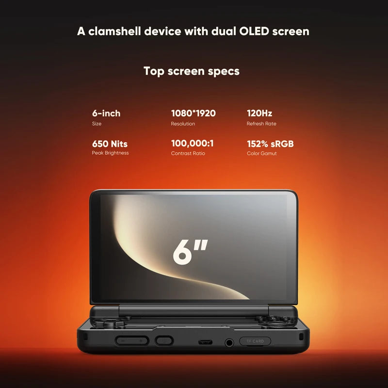 AYN Thor 6 inch AMOLED Android gaming handheld