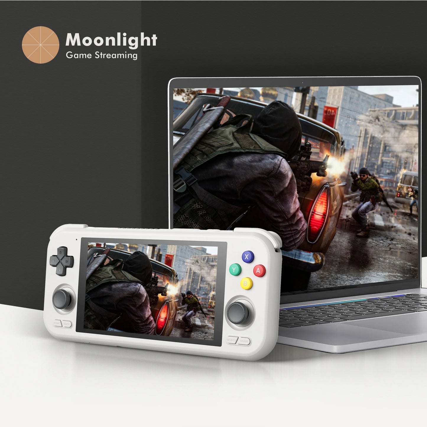 Retroid Pocket 4 Pro Android Handheld Console with Dimensity 1100, 8GB RAM & 128GB Storage and Touchscreen