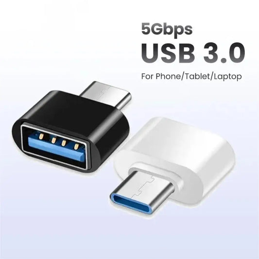 Mini Type C to USB Adapter 3.0 USB-C  Male OTG A Female Data Connector