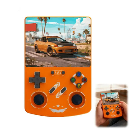 Retro R40XX Handheld with 4.2 Inch Eye Protection HD IPS Screen, 18400+ Games, Built-in Wi-Fi