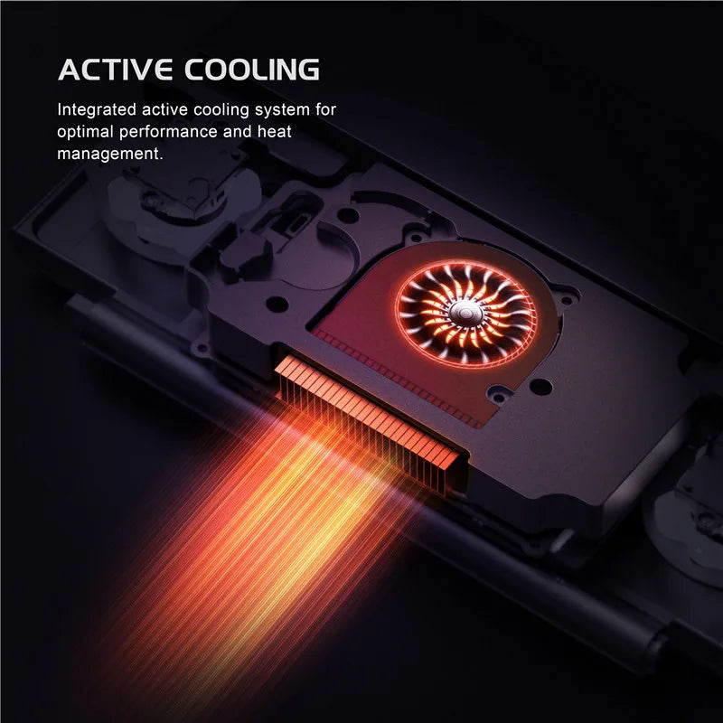Retroid Pocket Flip 2 active cooling handheld