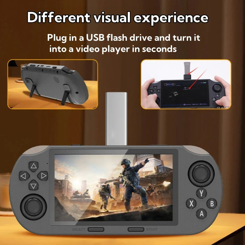 SF3000 HD Retro Handheld Console with 4.5” IPS Screen, 20,000+ Games & TV Output