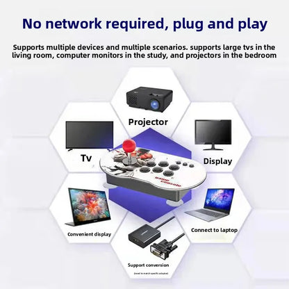 M9 retro gaming console for family gaming