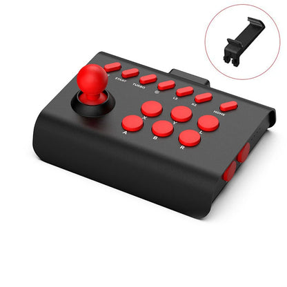 Red Black Wireless Arcade Fighting Stick Controller in Pakistan