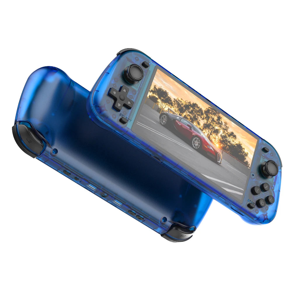 Retro R50S Handheld Console with Built-in WiFi, BIG 5.1 Inch Eye Protection IPS Screen, 20000+ Games
