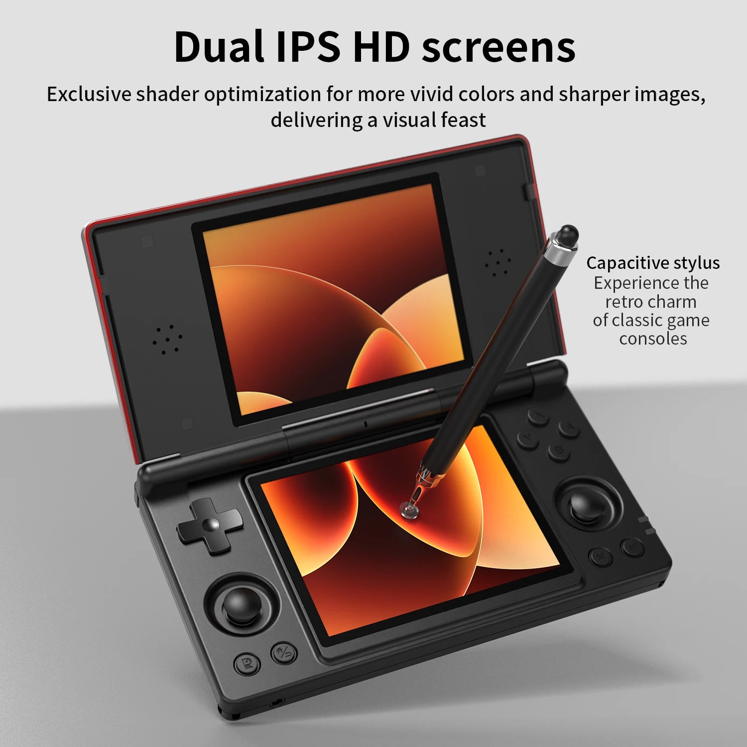 Anbernic RG DS Android 14 handheld with dual 4 inch IPS screens