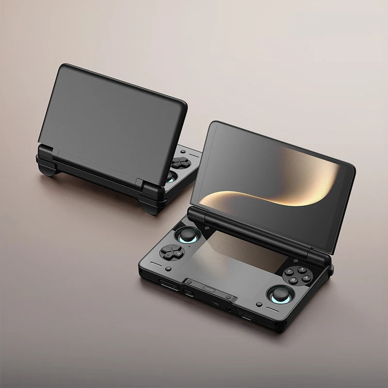 Black AYN Thor dual screen Android handheld