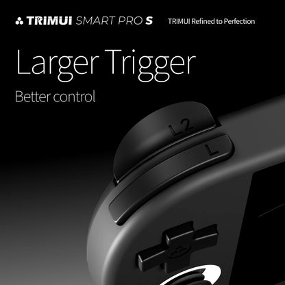Trimui Smart Pro S Retro Handheld Console with 4.96” IPS Screen, A523 Processor & WiFi 6