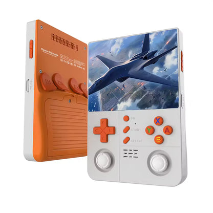 Retro R40XX PRO MAX Handheld with 4.2 Inch Eye Protection HD IPS Screen, 18400+ Games, Built-in Wi-Fi, 4500 mAh Battery