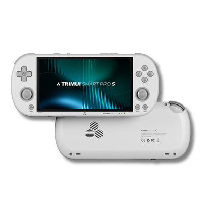 White Trimui Smart Pro S retro handheld console in Pakistan