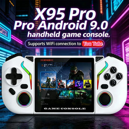 X95 Pro handheld with 3.5 inch display and WiFi