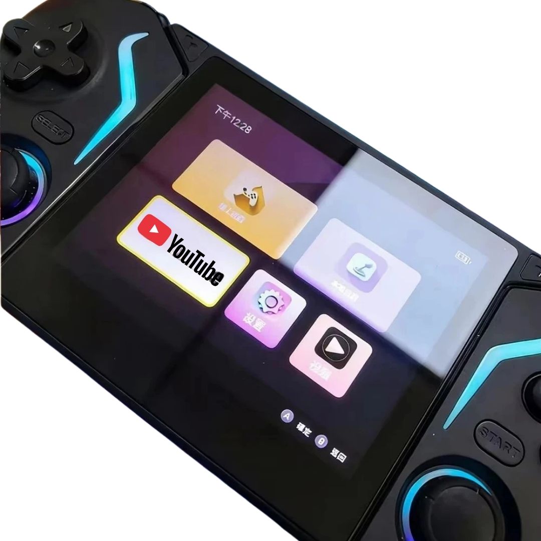 X95 Pro Android game console with YouTube support