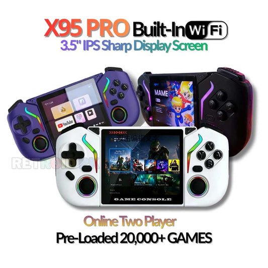X95 Pro Android retro handheld console in Pakistan