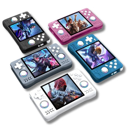 Retro Super MAX Handheld with 4 Inch Eye Protection HD IPS Screen, 18500+ Games, Built-in Wi-Fi & Vibration with Protection Case