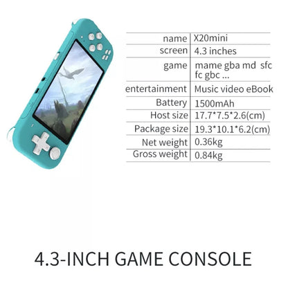 X20 Mini large screen budget retro handheld